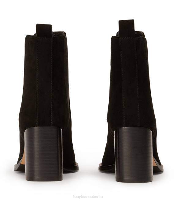 Stiefeletten| de Tony Bianco Frauen Kolbenstiefeletten schwarzes Wildleder 4624495
